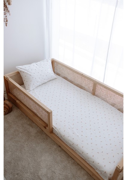 Tek Kişilik Lastikli Çarşaf Seti | Boho Moons