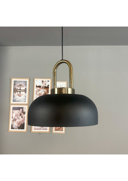 Siyah Rocha Metal Avize Eskitme Kilit Kafa Başlık Salon Mutfak Otel Tekli Avize Lamba Aydınlatma indirimleri