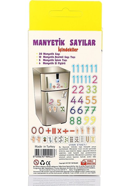 Manyetik Sayılar 3+ modelleri