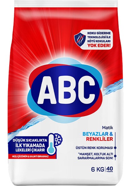 Matik 6 kg Çamaşır Deterjanı Beyazlar Renkliler fiyatları