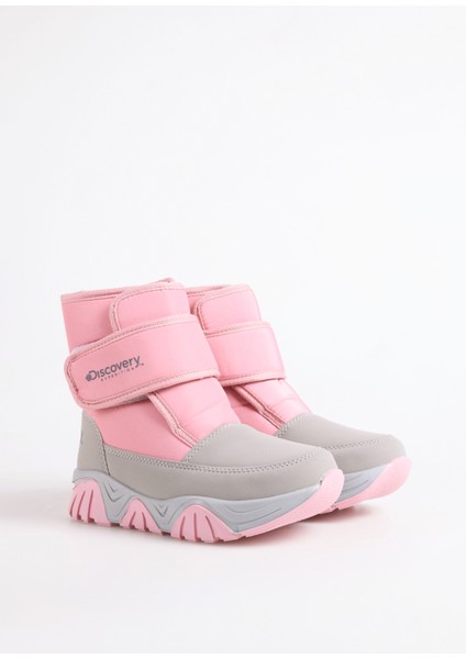 Gri - Pembe Kız Çocuk Kar Botu Frıbord-G fiyatları