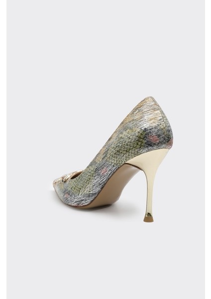 Topuklu Taş Tokalı Kadın Stiletto modelleri