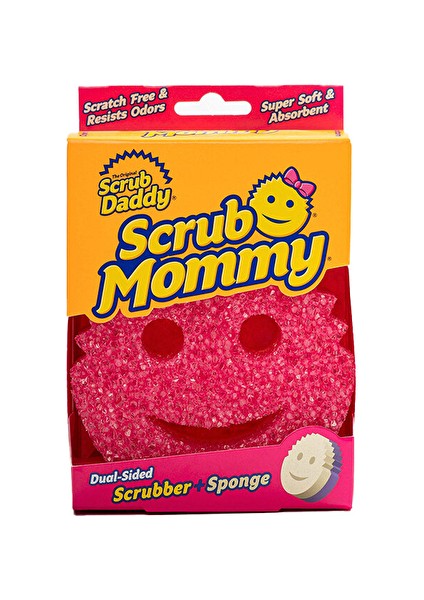 4 Adet Scrub Mommy Çift Yüzeyli Bulaşıık Süngeri