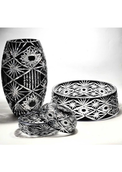 El Yapımı Kristal Avangart Vizyon Lüks Kesme Dekoratif Takım modelleri
