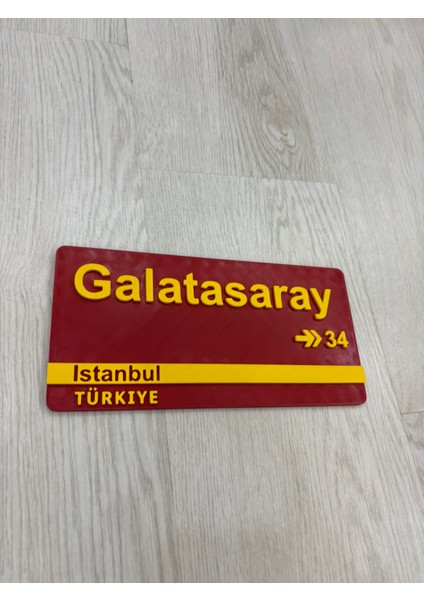 Galatasaray Sokak Tabelası fiyatları