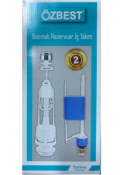 Özbest Su Tasarruflu Basmalı Klozet Rezervuar Iç Takımı - Uyumlu ve Dayanıklı ( Lisinya ) modelleri