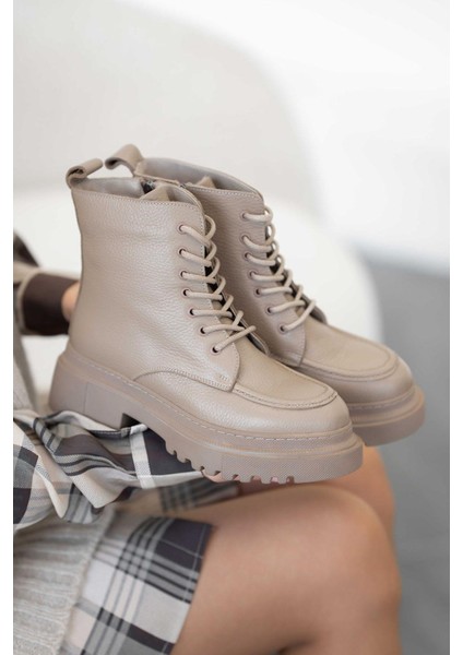 Patrick Kadın Hakiki Deri Postal Vizon