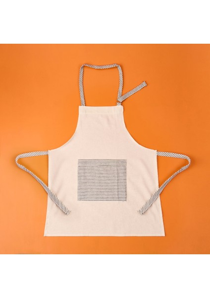 Soft Nemo Mutfak Önlüğü - Ekru - 58X65 cm