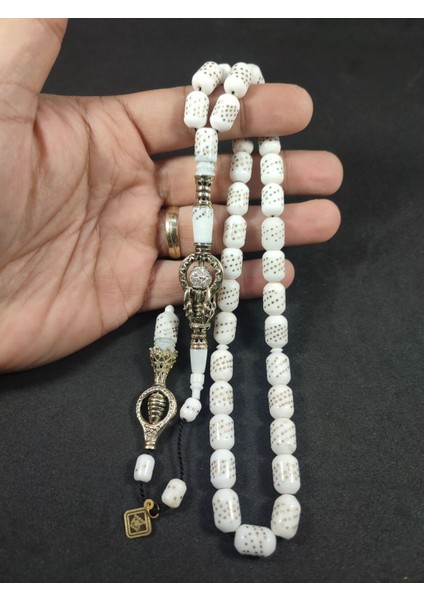 Hakan Kaya Usta Eseri Ağır Gümüş Nakkaşlı Bronz Çakımlı Deve Kemiği Sertifikalı 8685 fırsatları