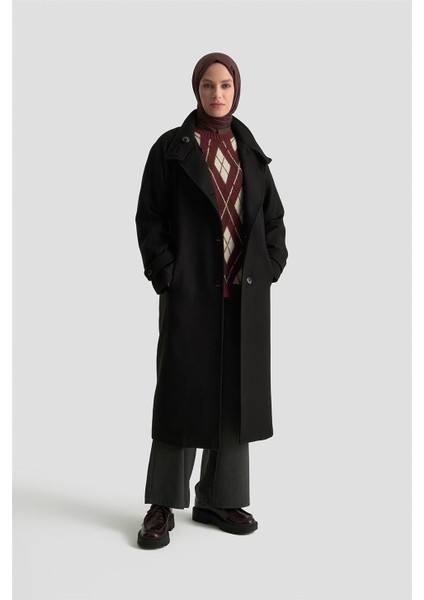 Dokulu Kaban 25K7005 Siyah