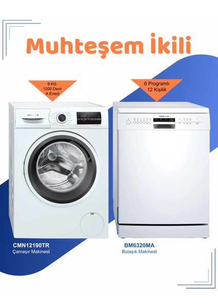 2'li Avantajlı Set ( BM6320MA - CMN12190TR )