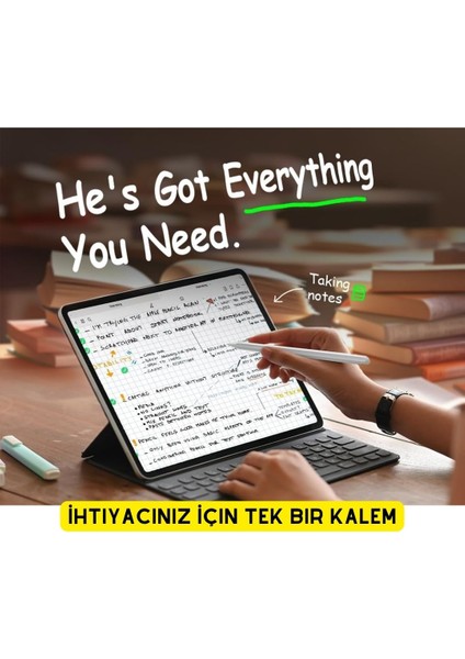 iPad Profesyonel Stylus Kalem Palm Rejection Özellikli Manyetik Şarj Aparatlı Pencil 2 Tablet Kalemi fırsatları