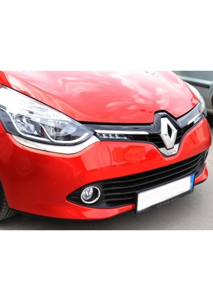 Renault Clio-4 Uyumlu Ön Amblem Altı Krom 2012 - 2017 Arası Modeller İçin fiyatları