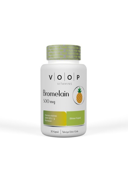 Bromelain 30 Kapsül 2 Adet