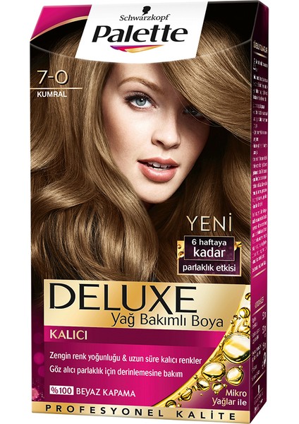 2 Adet Palette Saç Boyasısı 7.0 Kumral