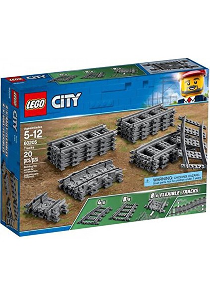 2 Adet City Raylar 60205