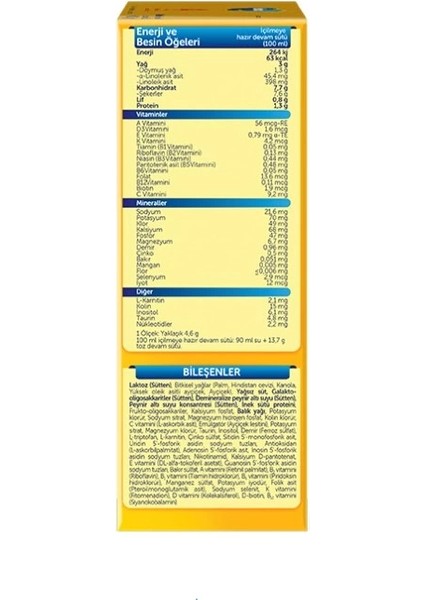 Bfs Bebelac Bebek Devam Sütü No4 400 gr fırsatları