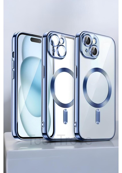 iPhone 14 Kılıf Kamera Korumalı Sararma Yapmaz Magsafe Şarj Özellikli A++ Kalite Kapak