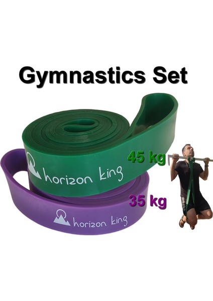 Direnç Lastiği Gymnastics 2'li Set