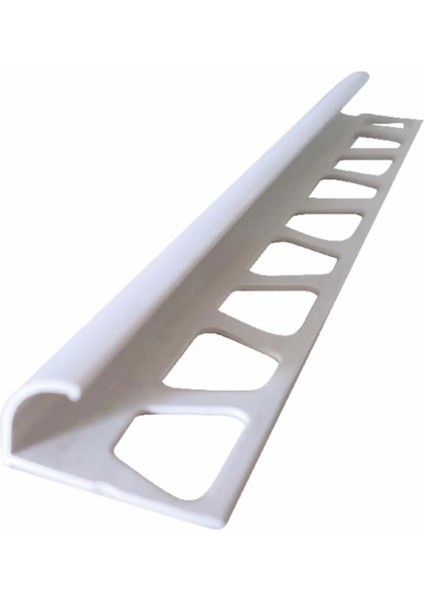 Dış Köşe Plastik Profil 10 mm 2,70 Beyaz (10 Adet)