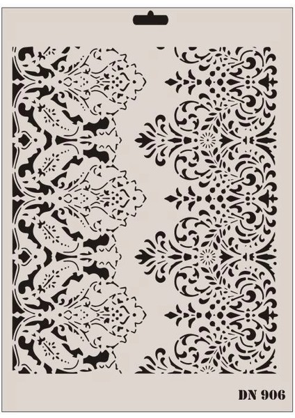 Rich Dantel Seri DN-906 Stencil 35X25 cm