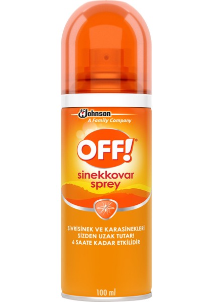 ! Sinekkovar Aerosol 100 ml 3 Adet