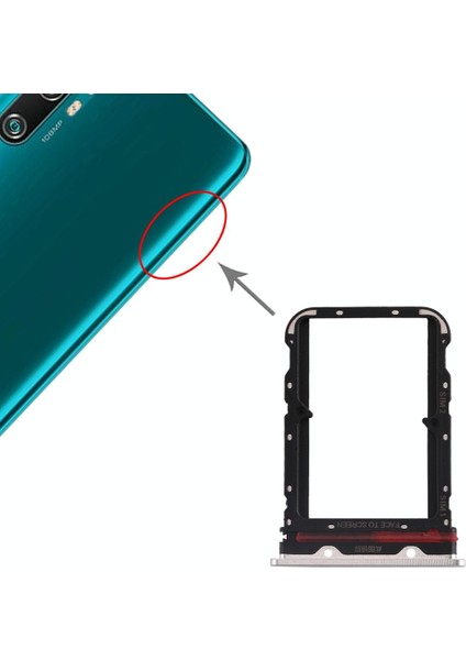 Xiaomi Mi Note 10 Pro Uyumlu Sim Tepsisi Sim Kart Yuvası