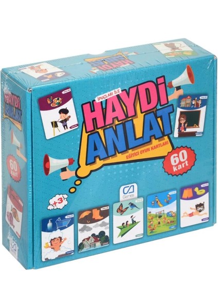 Bfs Nessiworld 5080 Ca Games, Haydi Anlat - Eğitici Oyun Kartları / +3 Yaş fiyatları