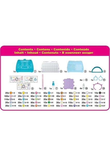 Bfs 31914 Aquabeads Çantalı Delüks Set 1400 Parça +4 Yaş indirimleri