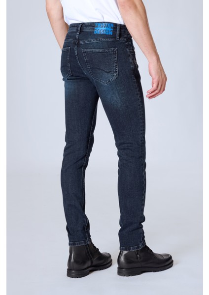 Panama x 815-07 Black Blue Likralı Dar Kesim Dar Paça Erkek Kot Pantolon K.laci fırsatları