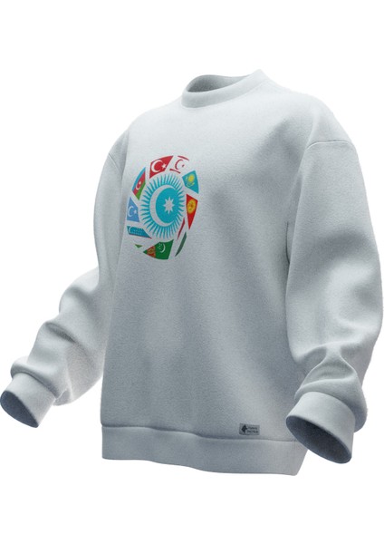 Turan Baskılı Oversıze Sweatshırt (Unısex) fiyatları