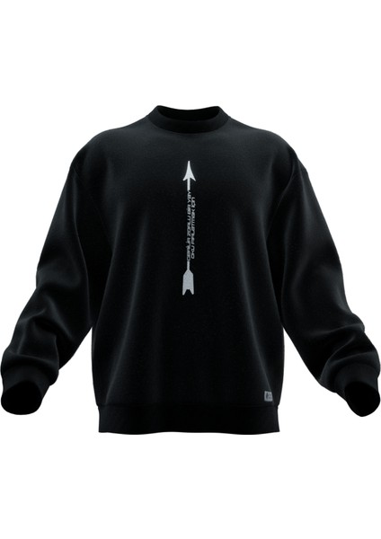 Ok (Atsız Şiir) Baskılı Oversıze Sweatshırt (Unısex)