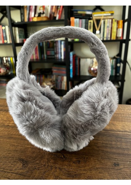 1 Adet Kışlık Peluş Kulaklık Katlanabilir Soğuktan Kulak Koruyucu Pelüş Kulaklık