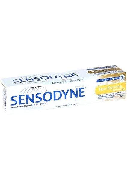 3 Adet Sensodyne Diş Macunu 75ML Tam Korumabeyazlatıcılı fiyatları