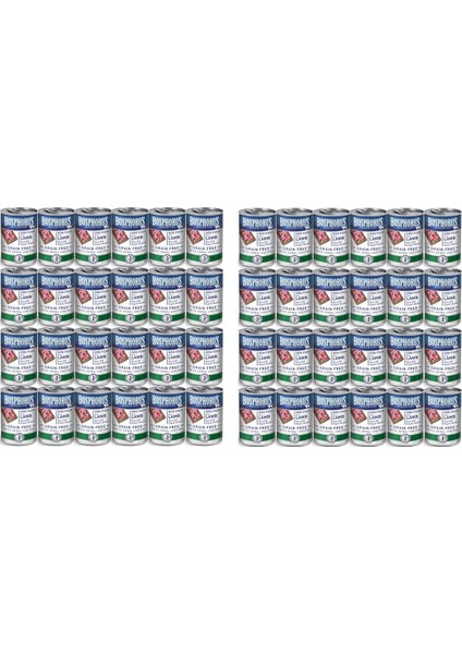 Kuzu Etli Köpek Konservesi 415 gr x 48 Adet (Parça Etli)