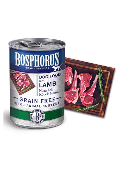 Kuzu Etli Köpek Konservesi 415 gr x 48 Adet (Parça Etli) fiyatları