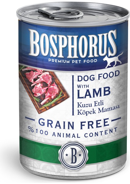 Kuzu Etli Köpek Konservesi 415 gr x 48 Adet (Parça Etli) modelleri