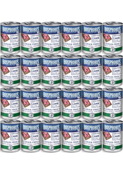 Kuzu Etli Köpek Konservesi 415 gr x 48 Adet (Parça Etli) fırsatları