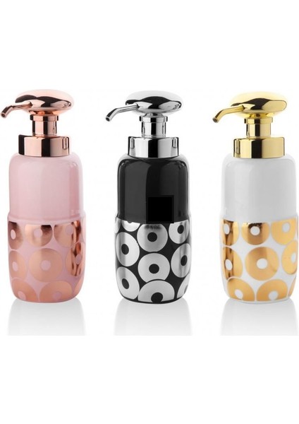 Desenli Porselen Sıvı Sabunluk ROYALEKS-ZT-9114F
