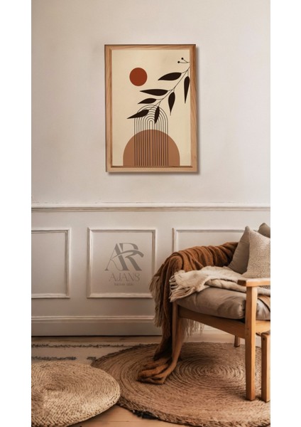 Bohem Minimalizm Soyut Tasarım Dekoratif Mdf Tablo indirimleri