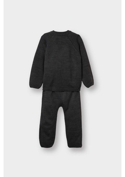 Erkek Bebek 2'li Takım Triko Kazak Alt C9589A525WN fırsatları