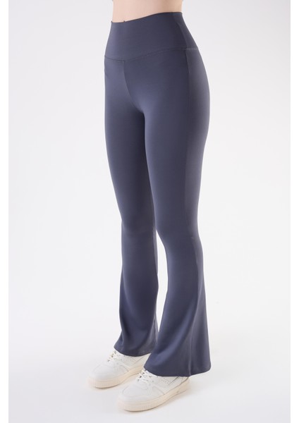 Imaj 717 Gri Renk Toparlayıcı ve Extra Esnek Etkili Normal Bel Ispanyol Paça Hamile Tayt fırsatları