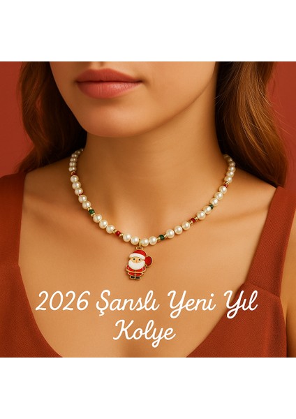 2026 Şanslı Yeni Yıl Kolye El Yapımı