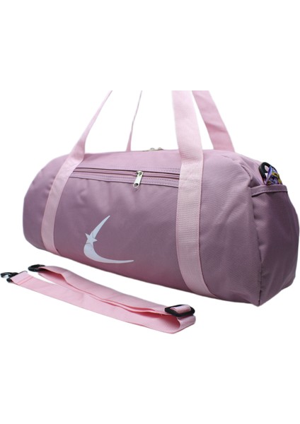 Lavanta Renk Suya Dayanıklı Kumaş Seyahat Spor Gym ve Fitness Çantası indirimleri