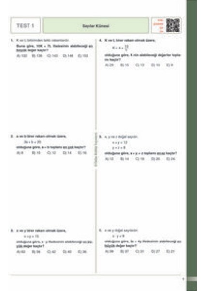 Video Anlatımlı Dgs Eğitim Seti (400 Sayfa Kitap+ 700 Sayfa Pdf) fırsatları