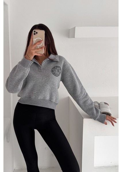 Kadın Baskılı Oversize Sweatshirt – Sporty Season 1992 fiyatları