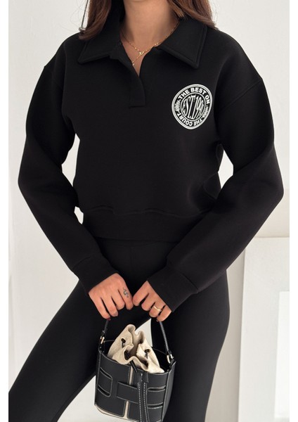 Kadın Baskılı Oversize Sweatshirt – Sporty Season 1992 modelleri