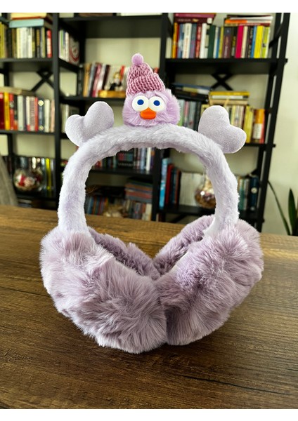 1 Adet Kışlık Peluş Kulaklık Katlanabilir Soğuktan Kulak Koruyucu Ördek Figür Pelüş Kulaklık modelleri