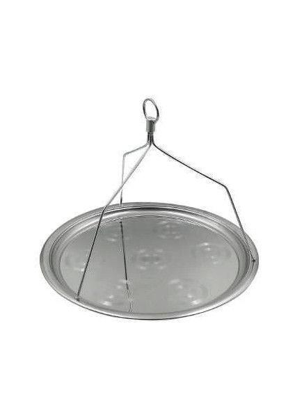 Askılıklı Tepsi Çelik 40 cm