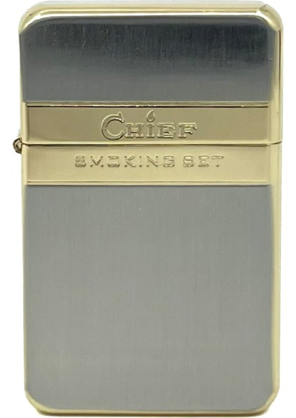 Benzinli Slim Çakmak - Gold